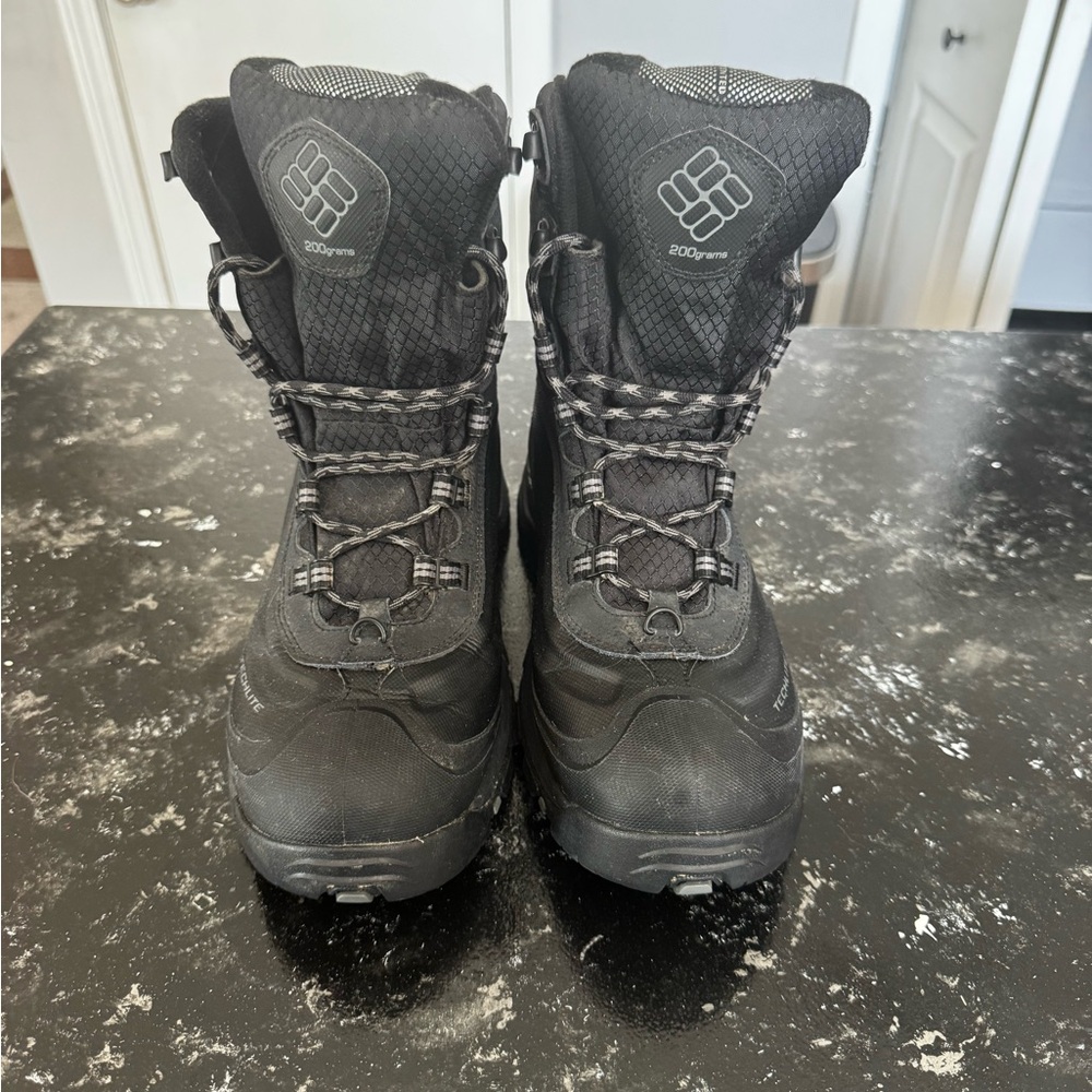 Columbia Black Men's Winter Boots - Size 10